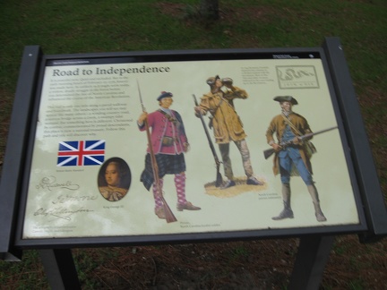 3 Road to independence sign